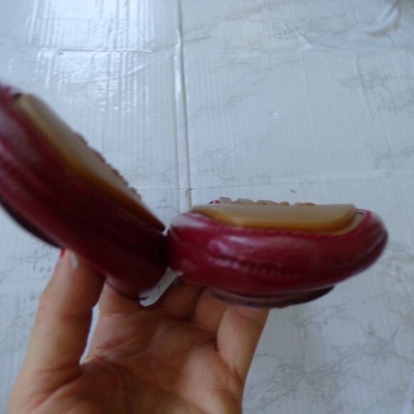 NWT Michael Kors red flats loafers 9 - Picture 6 of 7